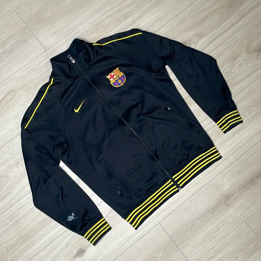 Nike Barcelona 2010 Soccer Training Zip Up Jacket
